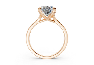 Aurea Solitaire 1.8mm Enagaement Ring