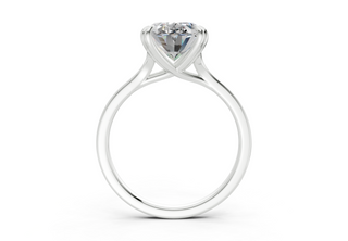 Aurea Solitaire 1.8mm Enagaement Ring