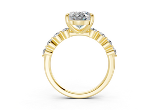 Damira Solitaire 2mm Enagaement Ring