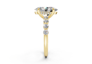 Damira Solitaire 2mm Enagaement Ring
