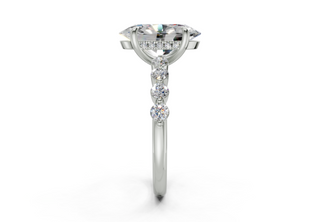 Damira Solitaire 2mm Enagaement Ring