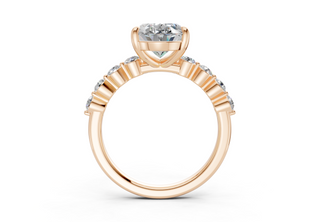 Damira Solitaire 2mm Enagaement Ring