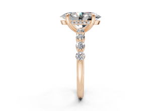 Damira Solitaire 2mm Enagaement Ring