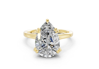 Aurea Solitaire 1.8mm Enagaement Ring