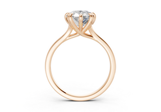 Aurea Solitaire 1.8mm Enagaement Ring