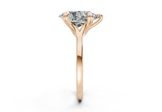 Aurea Solitaire 1.8mm Enagaement Ring