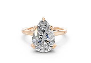 Aurea Solitaire 1.8mm Enagaement Ring