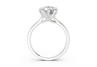 Aurea Solitaire 1.8mm Enagaement Ring