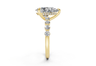 Damira Solitaire 2mm Enagaement Ring