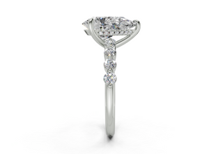 Damira Solitaire 2mm Enagaement Ring