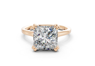 Aurea Solitaire 1.8mm Enagaement Ring