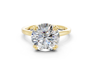 Aurea Solitaire 1.8mm Enagaement Ring