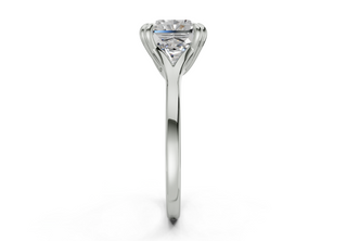 Aurea Solitaire 1.8mm Enagaement Ring