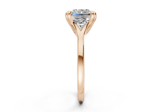 Aurea Solitaire 1.8mm Enagaement Ring