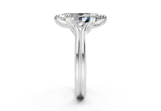 Clio Solitaire 3.1mm Enagaement Ring