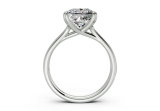 Clio Solitaire 3.1mm Enagaement Ring