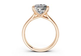 Clio Solitaire 3.1mm Enagaement Ring