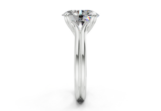 Clio Solitaire 3.1mm Enagaement Ring