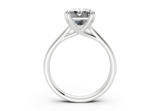Clio Solitaire 3.1mm Enagaement Ring