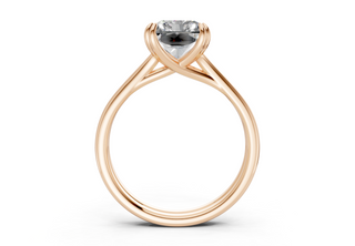 Clio Solitaire 3.1mm Enagaement Ring