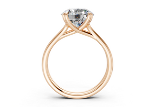 Clio Solitaire 3.1mm Enagaement Ring