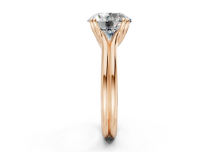 Clio Solitaire 3.1mm Enagaement Ring