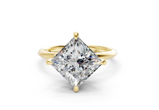 Mena Solitaire 2.3mm Enagaement Ring