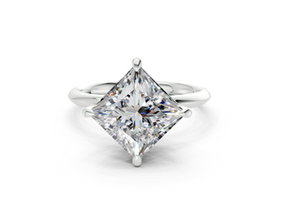 Mena Solitaire 2.3mm Enagaement Ring
