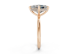 Vienna Solitaire 2.3mm Enagaement Ring