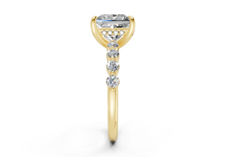Damira Solitaire 2mm Enagaement Ring