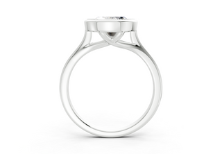 Sylvie Solitaire 1.8mm Enagaement Ring