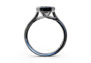 Sylvie Solitaire 1.8mm Enagaement Ring