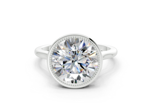 Sylvie Solitaire 1.8mm Enagaement Ring