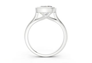 Sylvie Solitaire 1.8mm Enagaement Ring