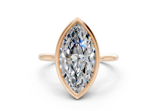 Sylvie Solitaire 1.8mm Enagaement Ring