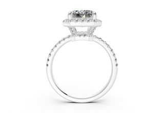Rhia Pave 1.8mm Enagaement Ring