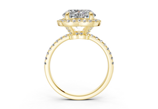 Rhia Pave 1.8mm Enagaement Ring