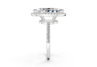 Rhia Pave 1.8mm Enagaement Ring