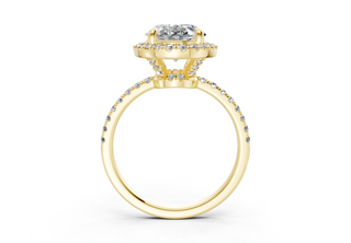 Rhia Pave 1.8mm Enagaement Ring