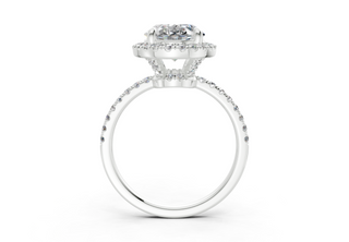 Rhia Pave 1.8mm Enagaement Ring