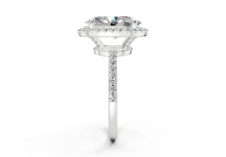 Rhia Pave 1.8mm Enagaement Ring