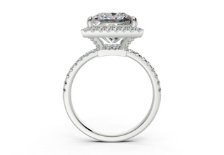 Rhia Pave 1.8mm Enagaement Ring