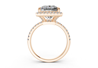 Rhia Pave 1.8mm Enagaement Ring