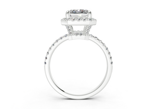 Rhia Pave 1.8mm Enagaement Ring