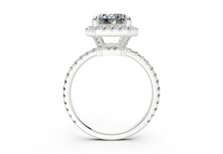 Ceara Pave 1.8mm Enagaement Ring