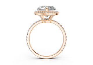 Ceara Pave 1.8mm Enagaement Ring
