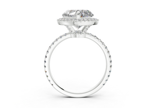 Ceara Pave 1.8mm Enagaement Ring