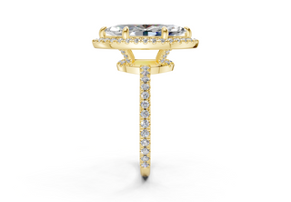 Ceara Pave 1.8mm Enagaement Ring