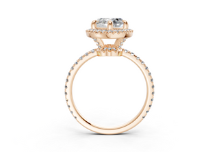 Ceara Pave 1.8mm Enagaement Ring
