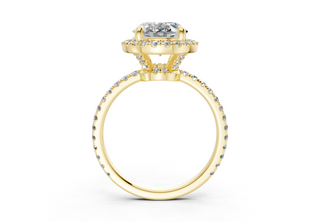Ceara Pave 1.8mm Enagaement Ring